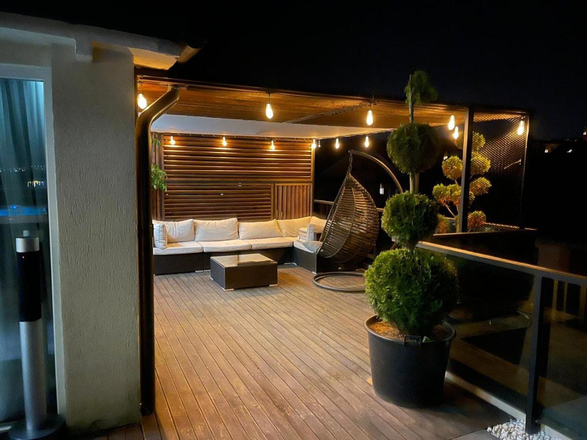 Ferienwohnung Gavas Jacuzzi & Panoramic View Cluj-Napoca Exterior foto